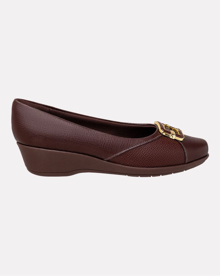 Sapato Feminino Lírio - Café