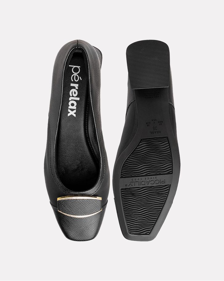 Sapato Feminino Margarida - Preto