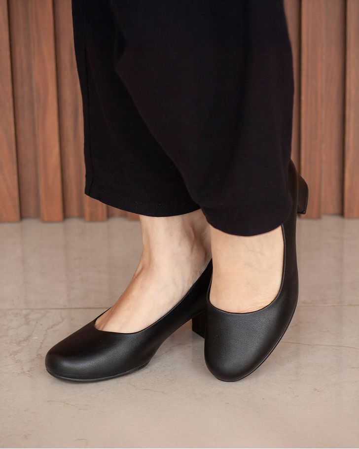 Sapato Social Feminino Magnólia - Preto