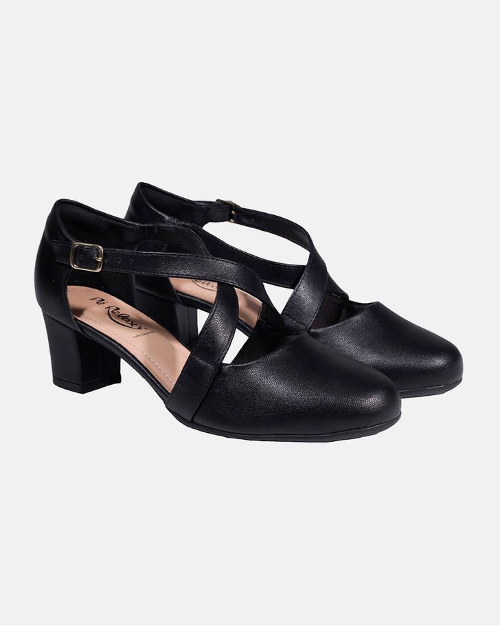 Sapato Boneca Magnólia - Preto