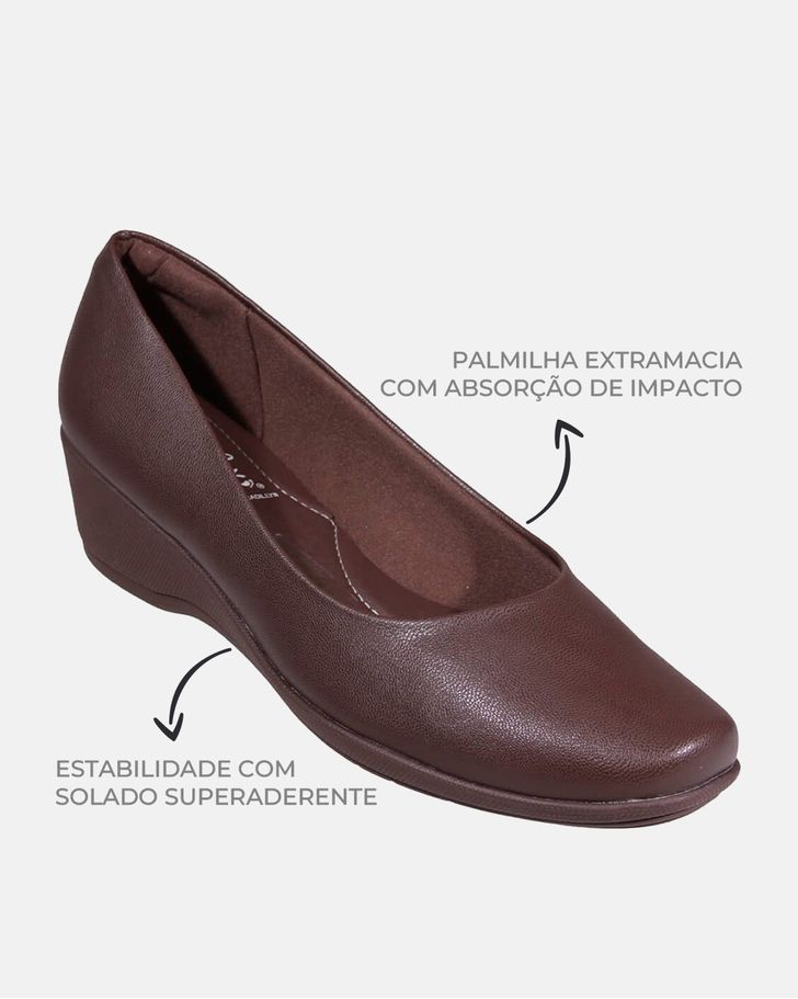Sapato Lírio - Madeira