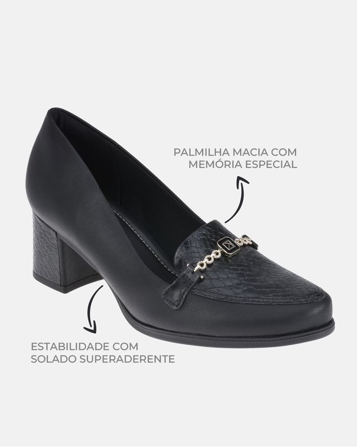 Sapato Camélia - Preto
