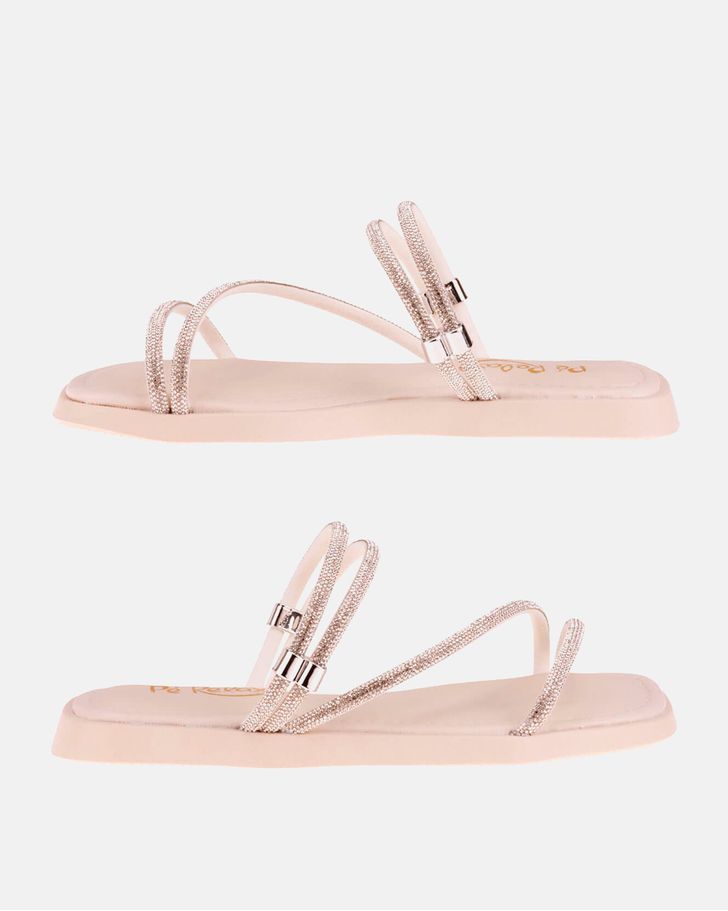 Rasteirinha Papete Alisso - Off White
