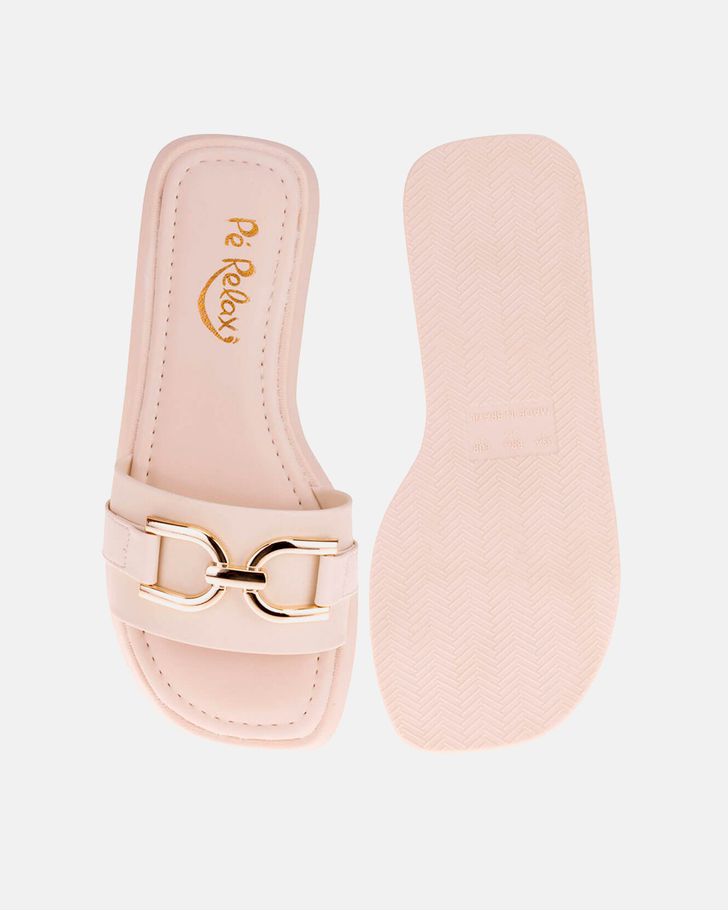 Tamanco Rasteirinha Alisso - Off White