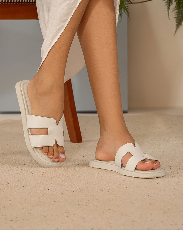 Rasteirinha H Alisso - Off White