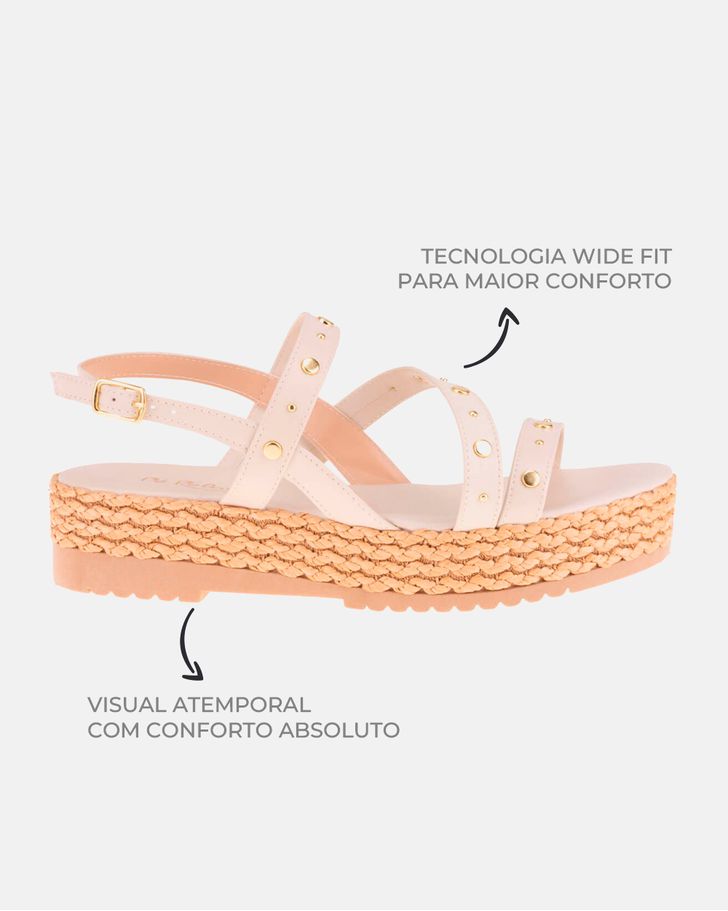 Anabela Acácia - Off White