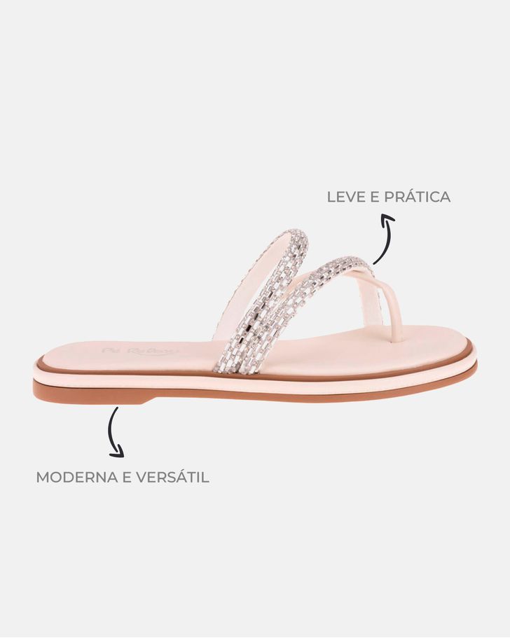 Rasteirinha Camomila - Off White
