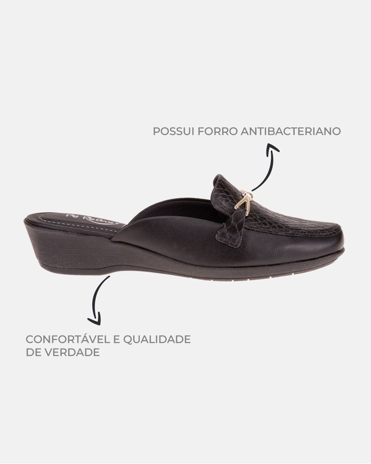 Mule Lírio - Preto