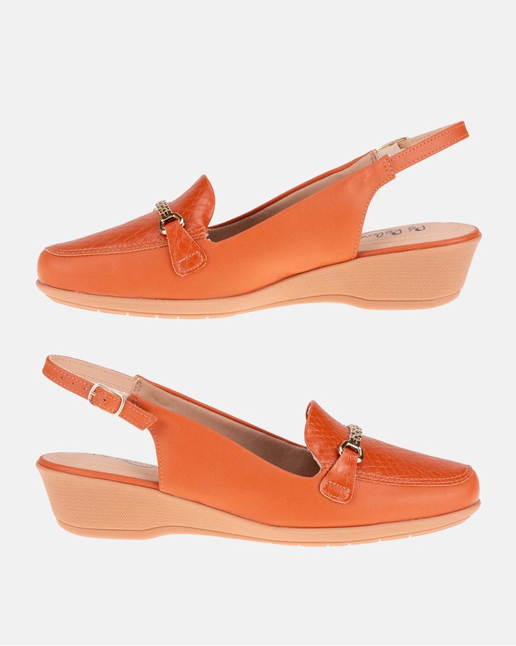 Slingback Mule Lírio - Capuccino
