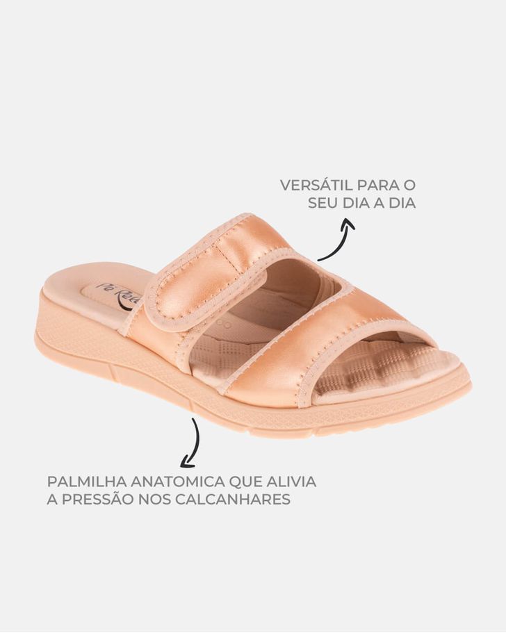 Tamanco Kalanchoê - Rosê Gold