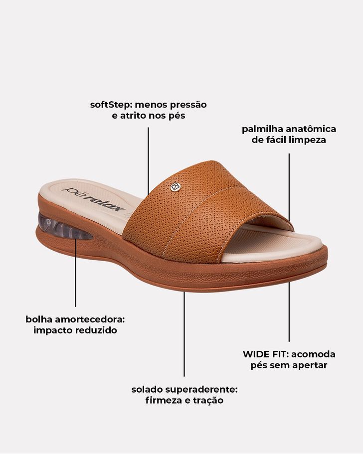 Tamanco Ortopédico Camélia - Mascavo