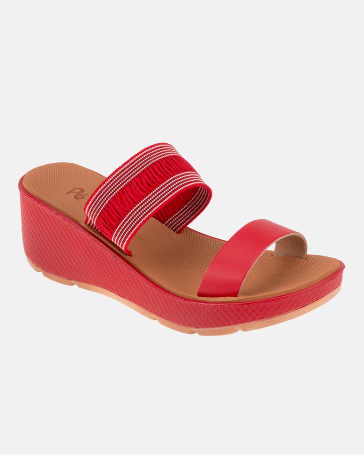 Tamanco Celósia - Vermelho