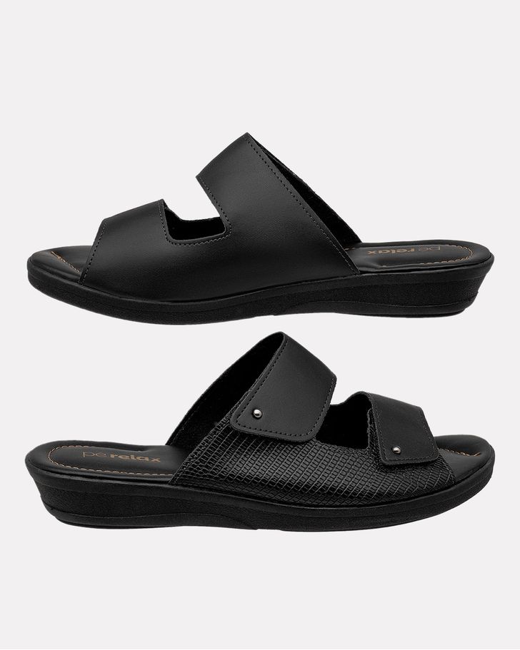 Tamanco Gerânio - Preto