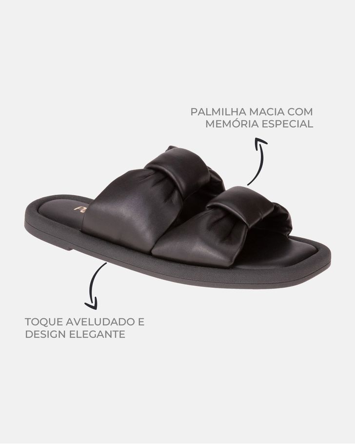 Tamanco Estrelícia - Preto