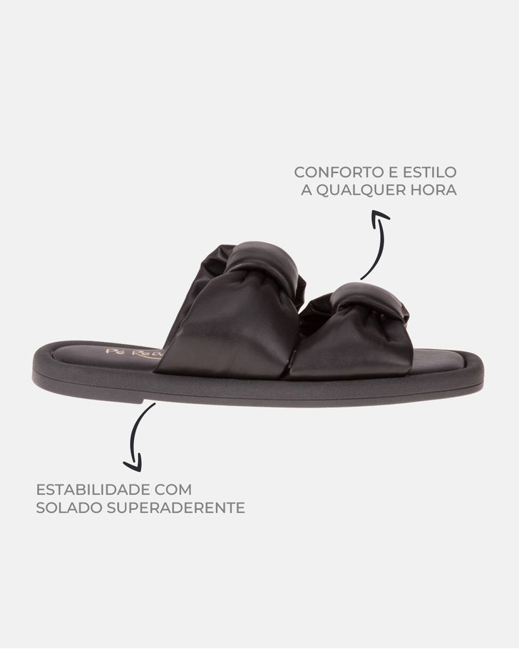 Tamanco Estrelícia - Preto