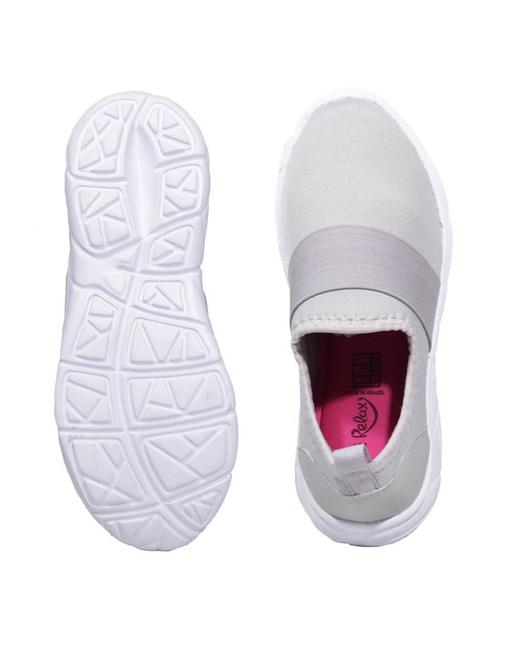 Slip On Ultra Leve Amaranto - Gelo
