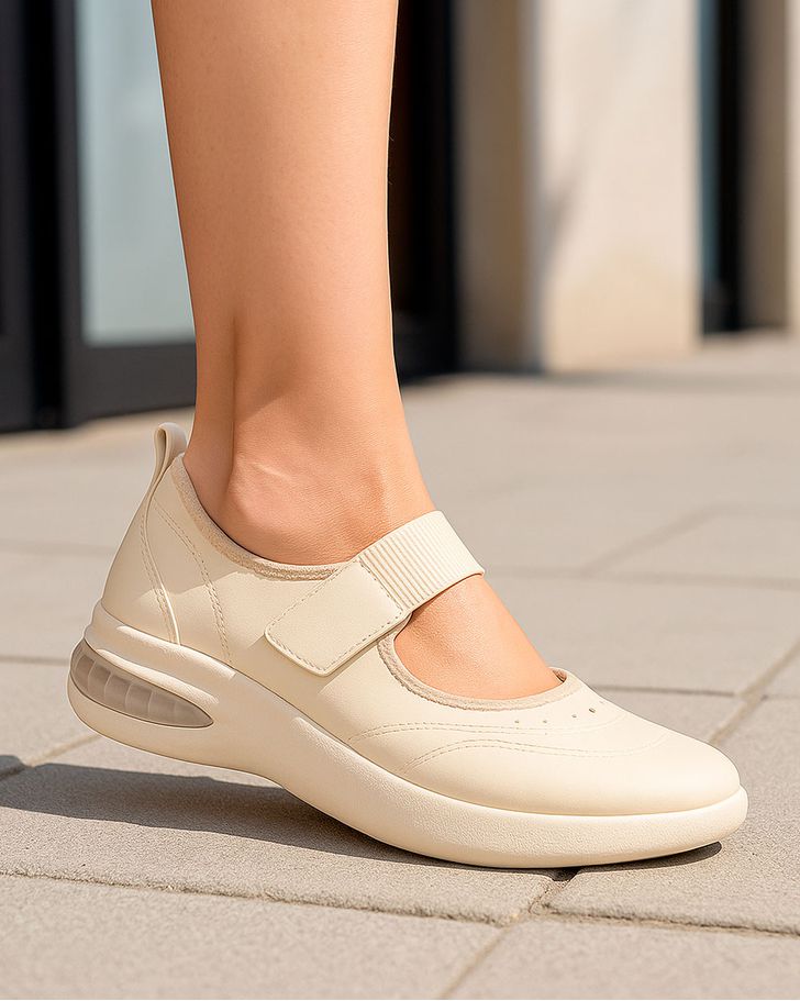 Tênis Boneca Camélia - Off White 