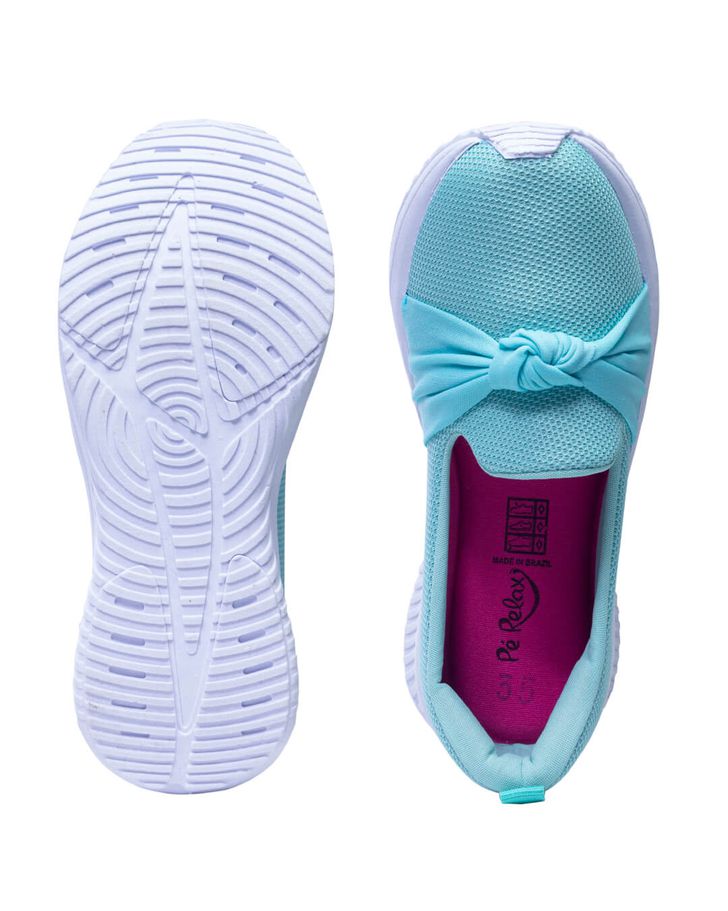 Tênis Slip On Girassol - Verde Água