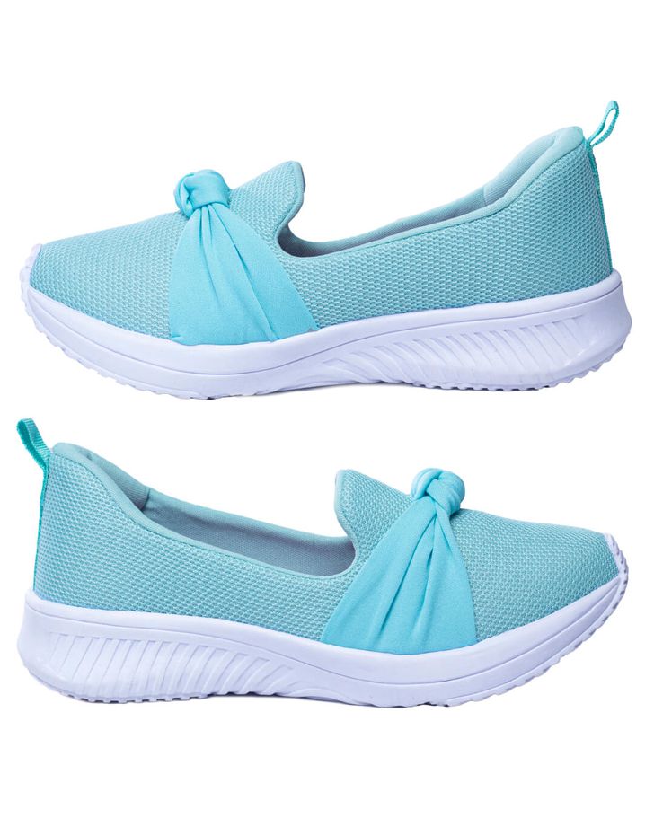 Tênis Slip On Girassol - Verde Água