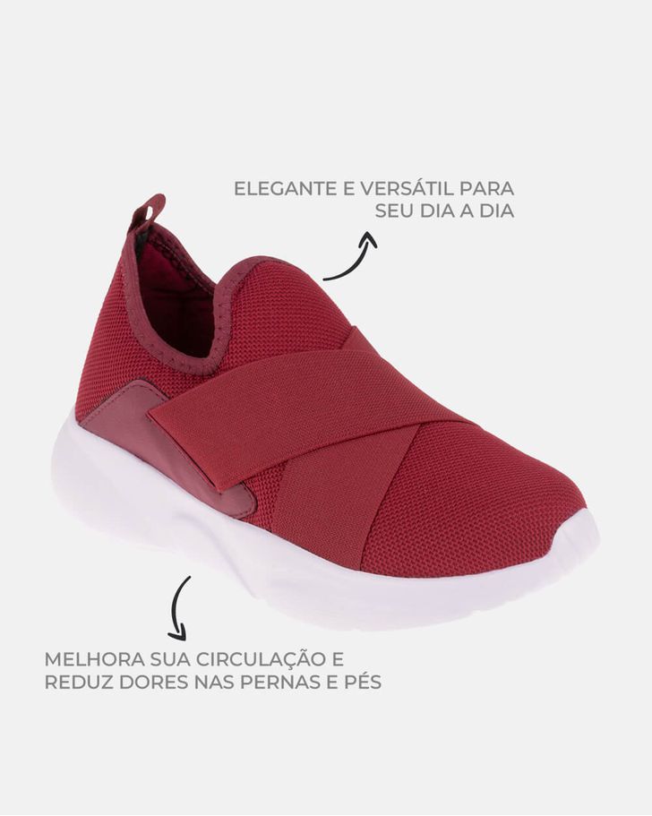 Tênis Pluma - Bordô