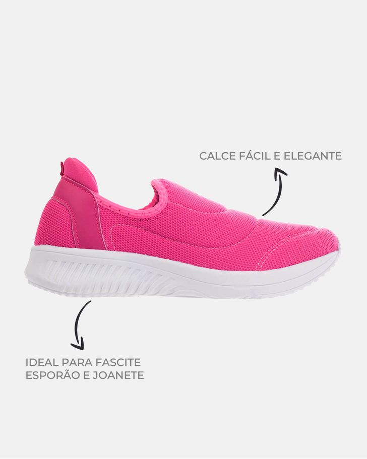 Tênis para Caminhar Girassol - Pink