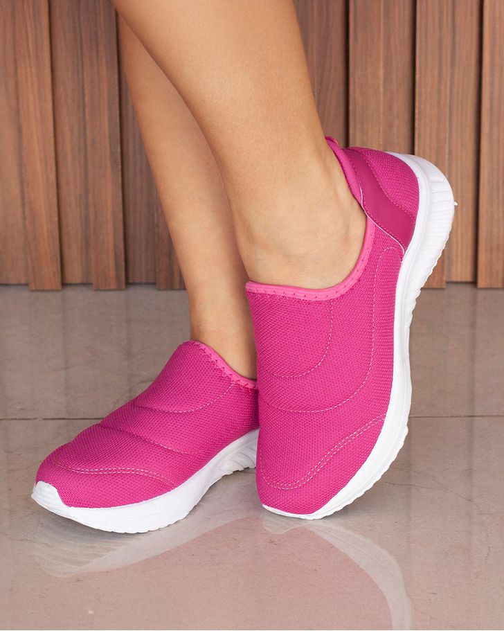 Tênis para Caminhar Girassol - Pink