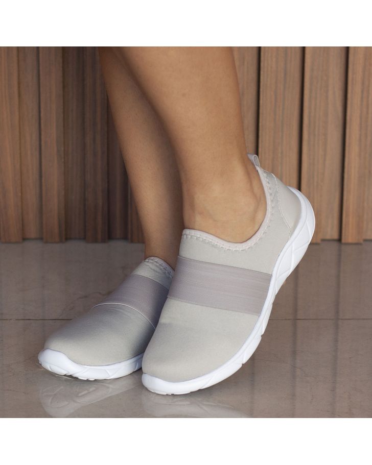 Slip On Ultra Leve Amaranto - Gelo
