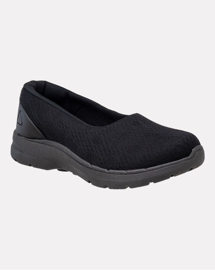 Slip On Amaranto - Preto / Sola Preta