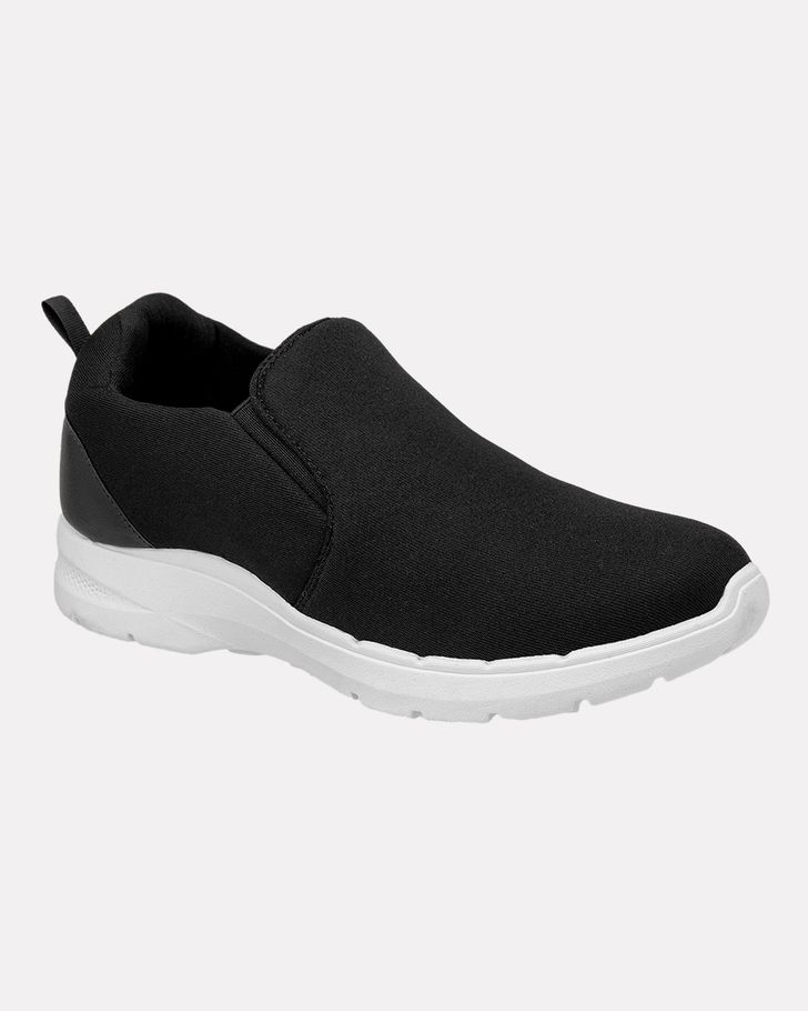 Slip On Feminino Aroeira - Preto