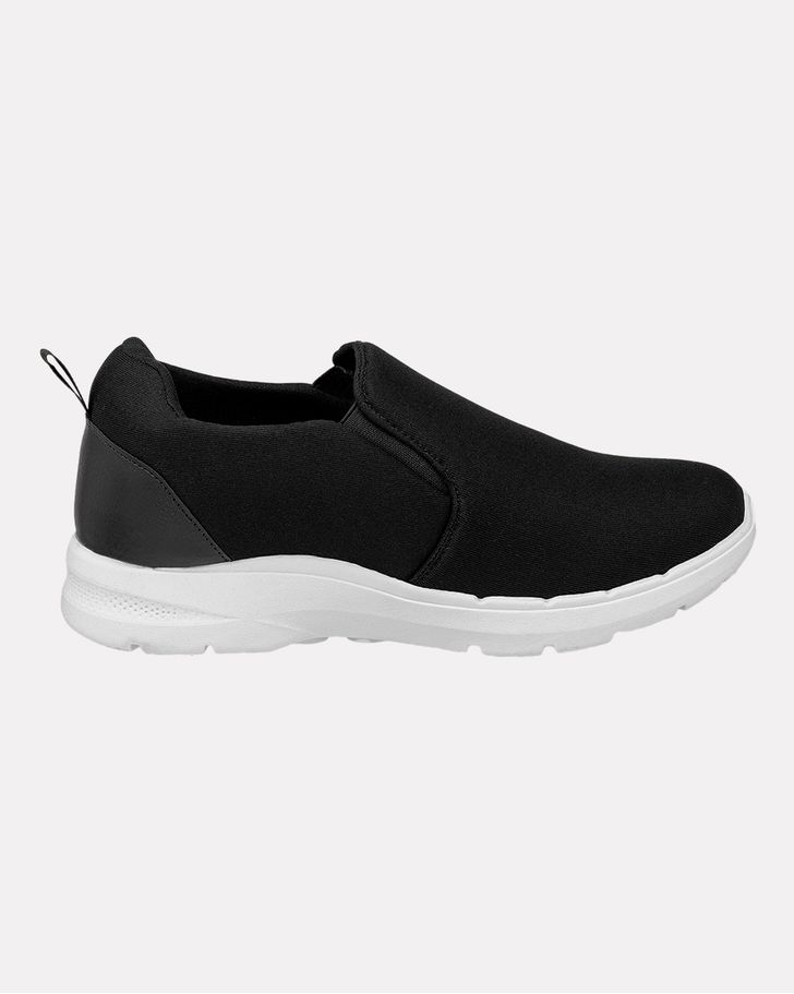Slip On Feminino Aroeira - Preto