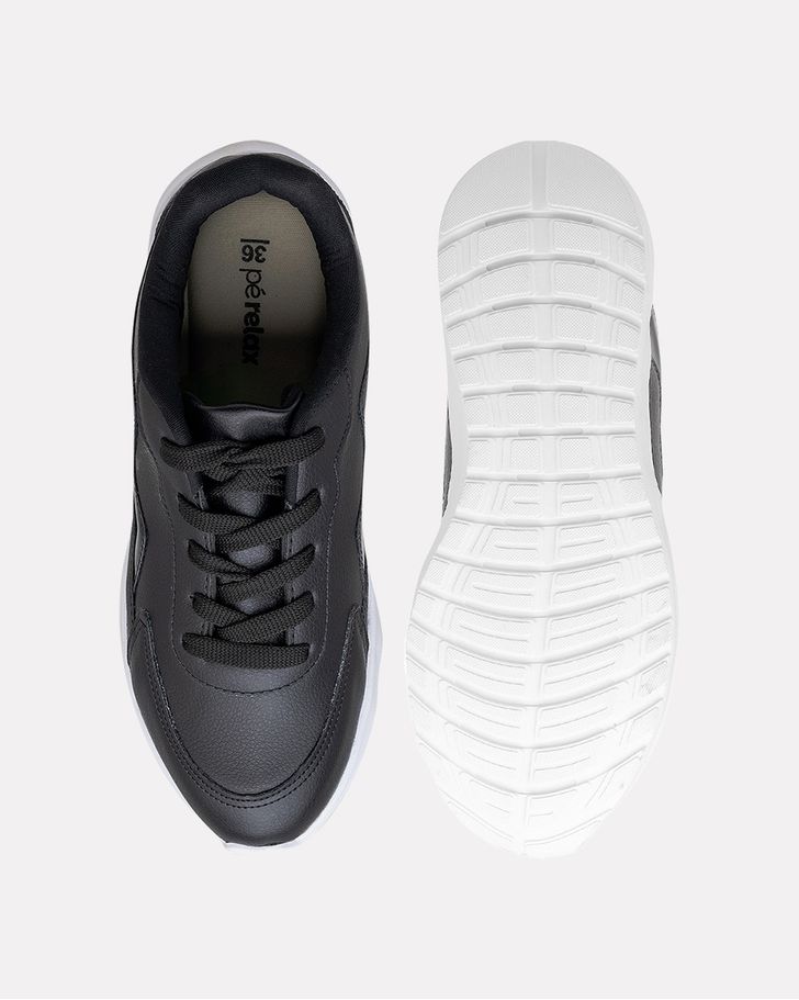 Sneaker Ortopédico Bromélia - Preto