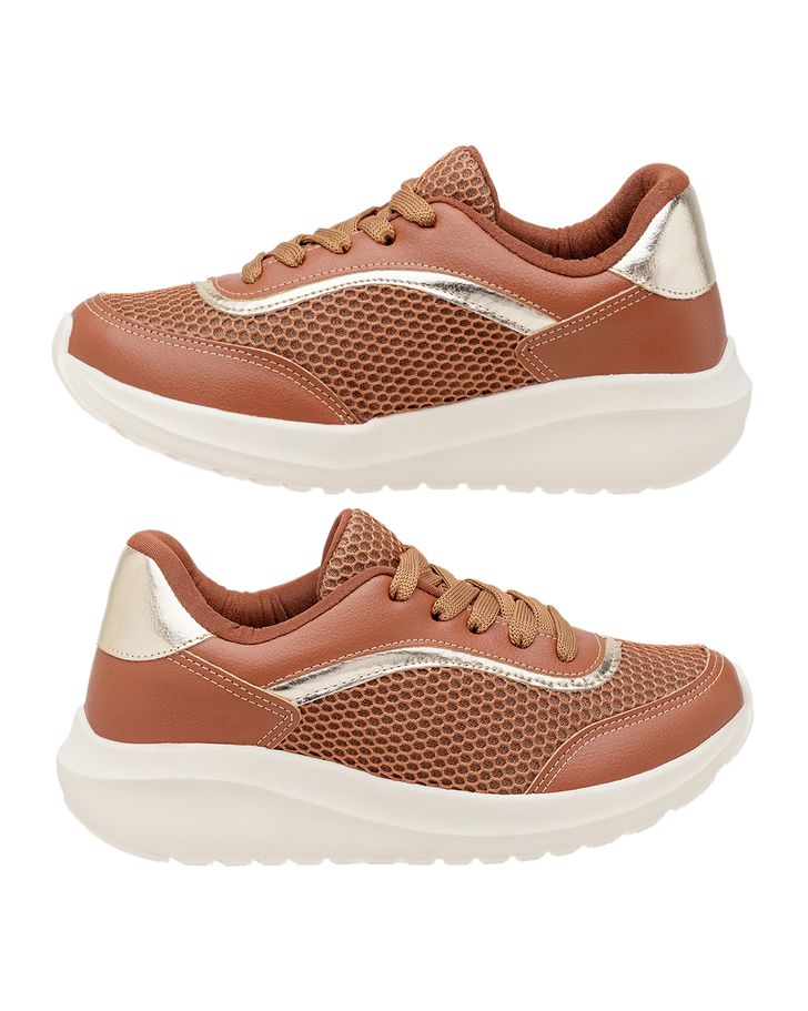 Tênis Novo Aroeira - Caramelo