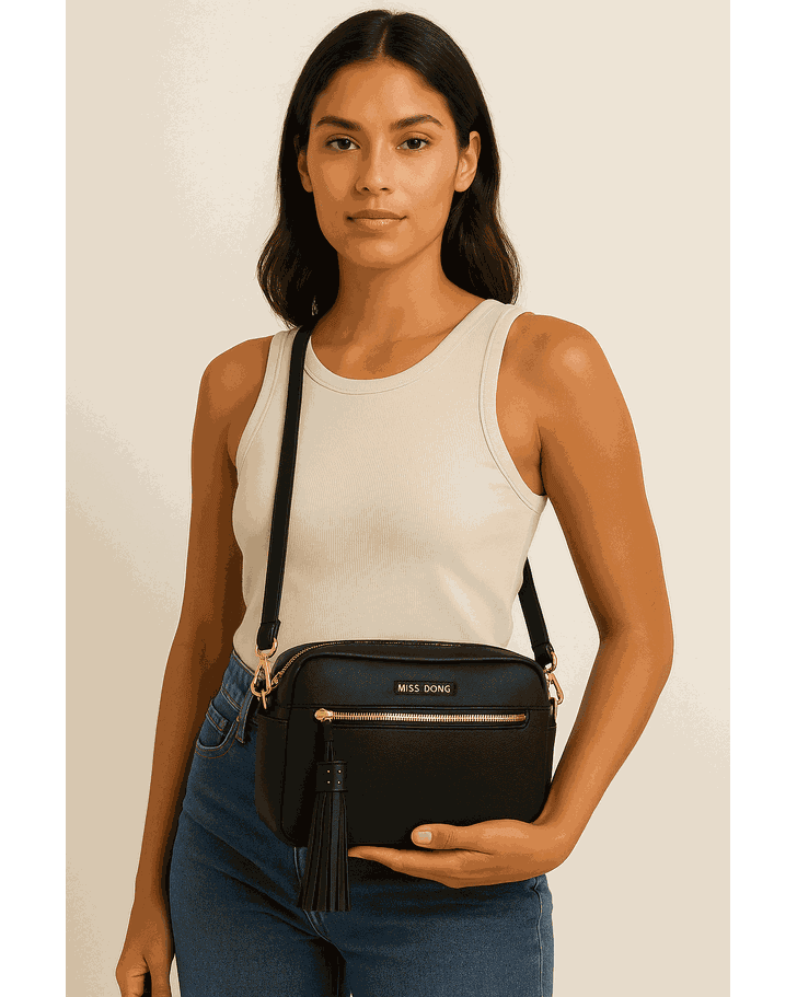 Bolsa Tiracolo Feminina - Black