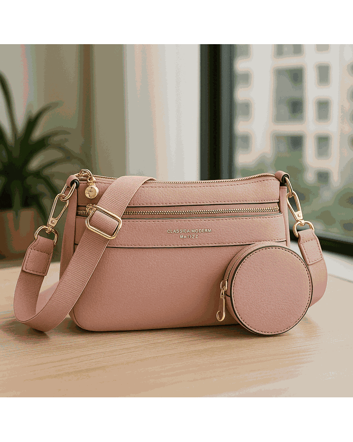 Bolsa Tiracolo Feminina - Pink