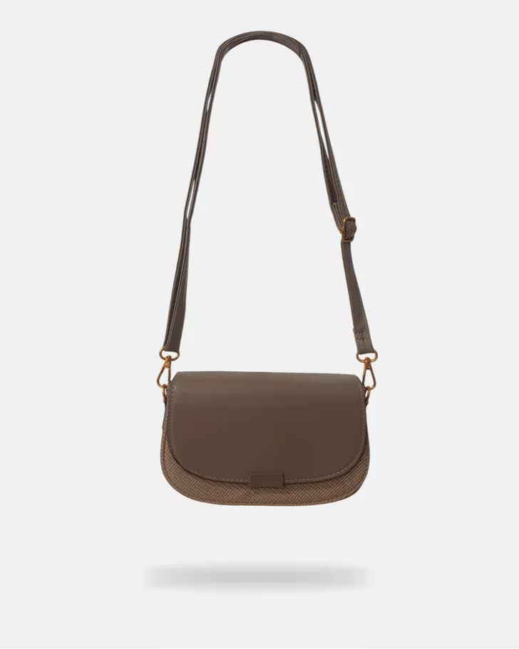 Bolsa Transversal Olivia - Taupe