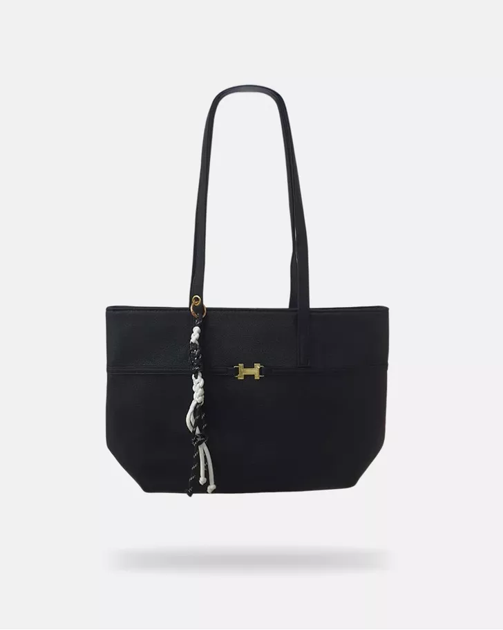 Bolsa Trançada Hanna - Preta