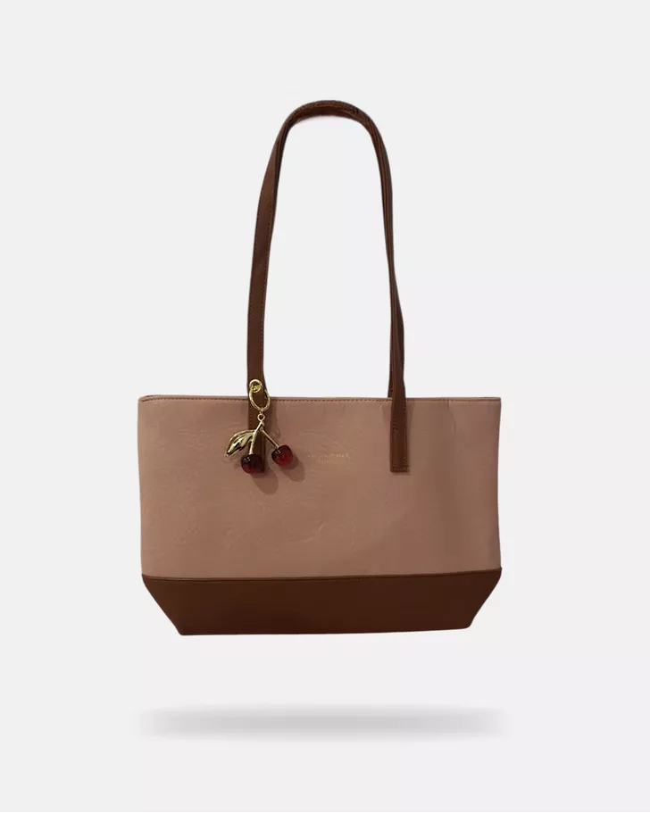 Bolsa Trançada Luna - Cappuccino