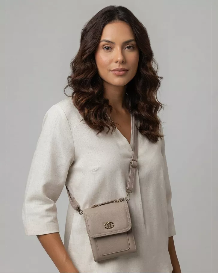 Bolsa Porta-Celular Mari - Apricot