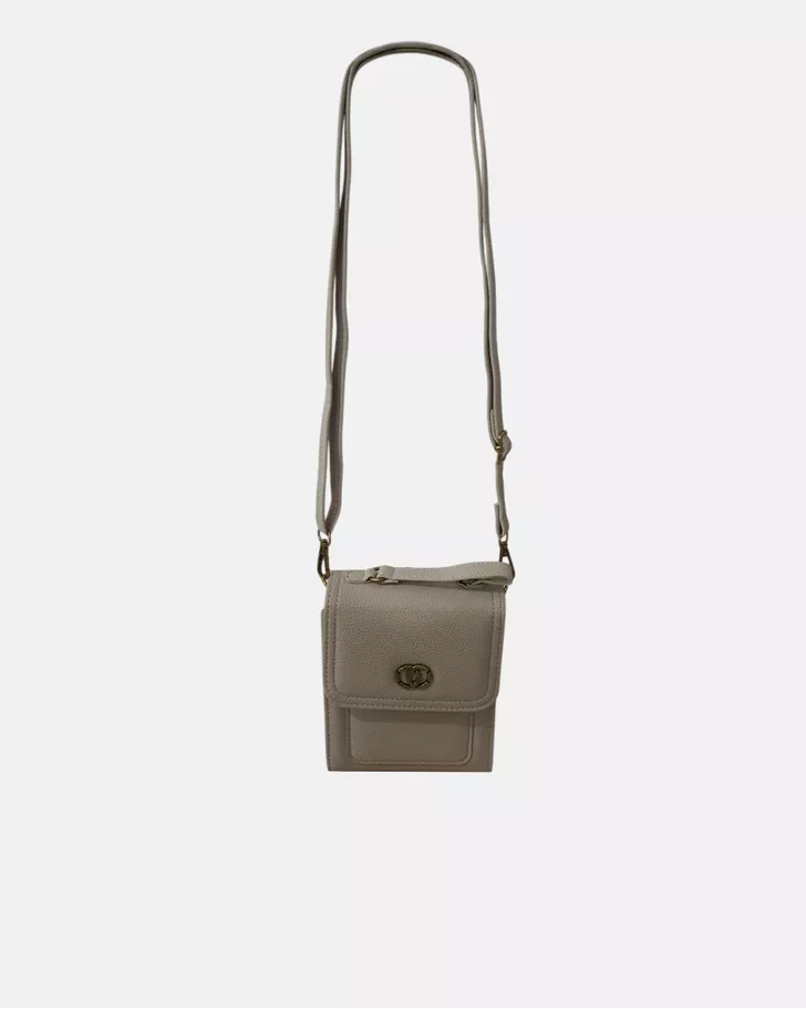 Bolsa Porta-Celular Mari - Bege Claro