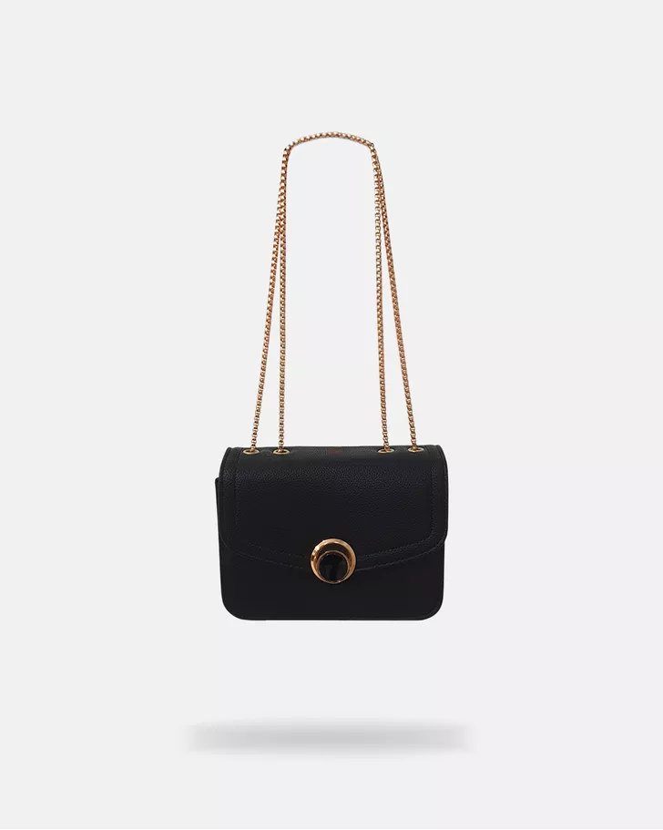 Bolsa Transversal Grande Bruna - Preta