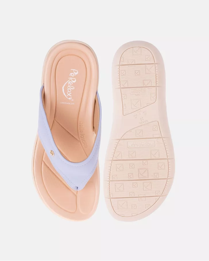 Chinelo para Fascite Helicônia - Mirtilo