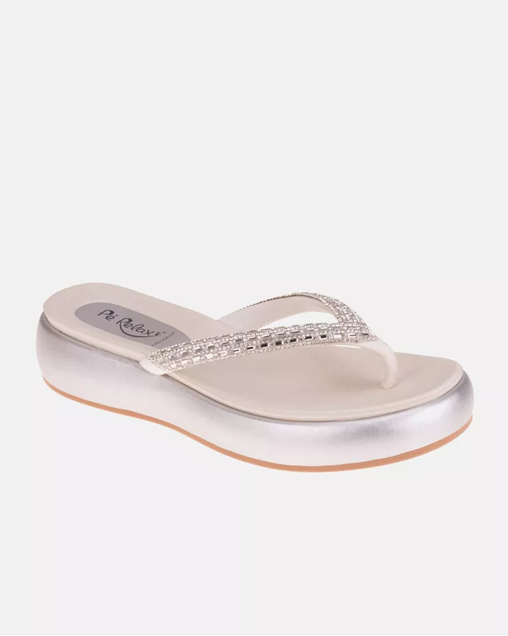 Chinelo Kalmia - Prata