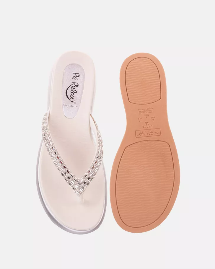 Chinelo Kalmia - Prata
