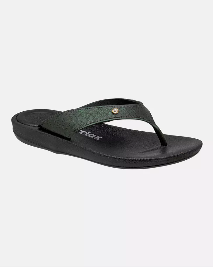 Chinelo Para Esporão Matricária - Preto