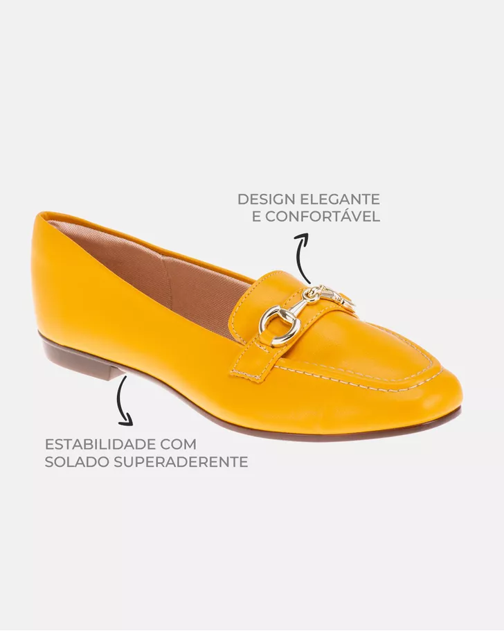 Sapatilha Monilaria - Miele | Pé Relax Calçados Confortáveis