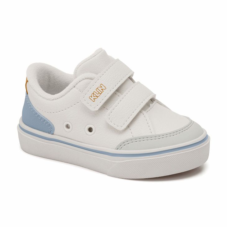 TENIS KLIN 259044 BRANCO/AZUL/MEL