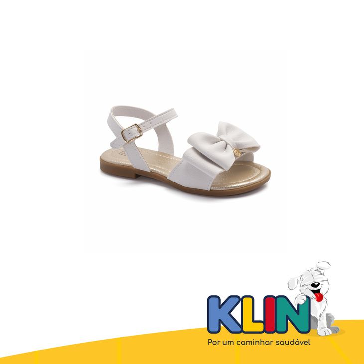 SANDALIA KLIN 177078 BRANCO 