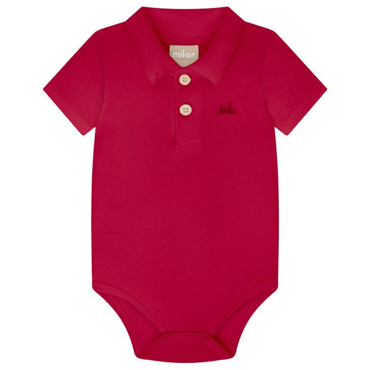 BODY POLO MILON 2000659 CORES 0 AO 24 MESES