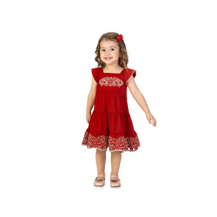 VESTIDO MILON 2001251 CORES 4 AO 8