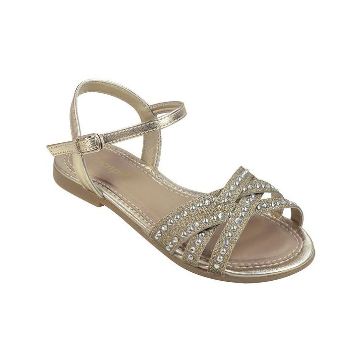 SANDALIA PAMPILI 409352 DOURADO